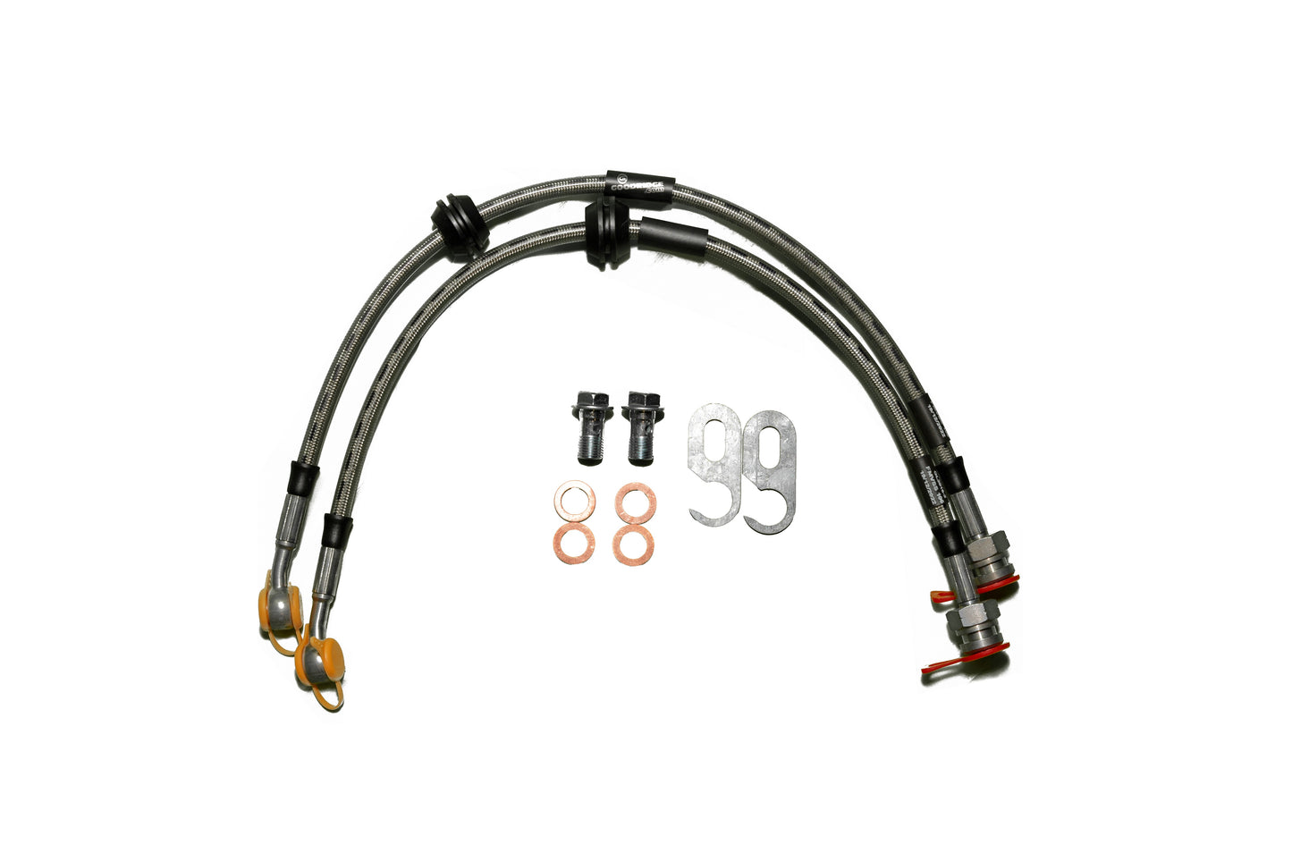 Mupeak Stainless Steel Brake Line Toyota A90 GR SUPRA - Powered by Goodridge