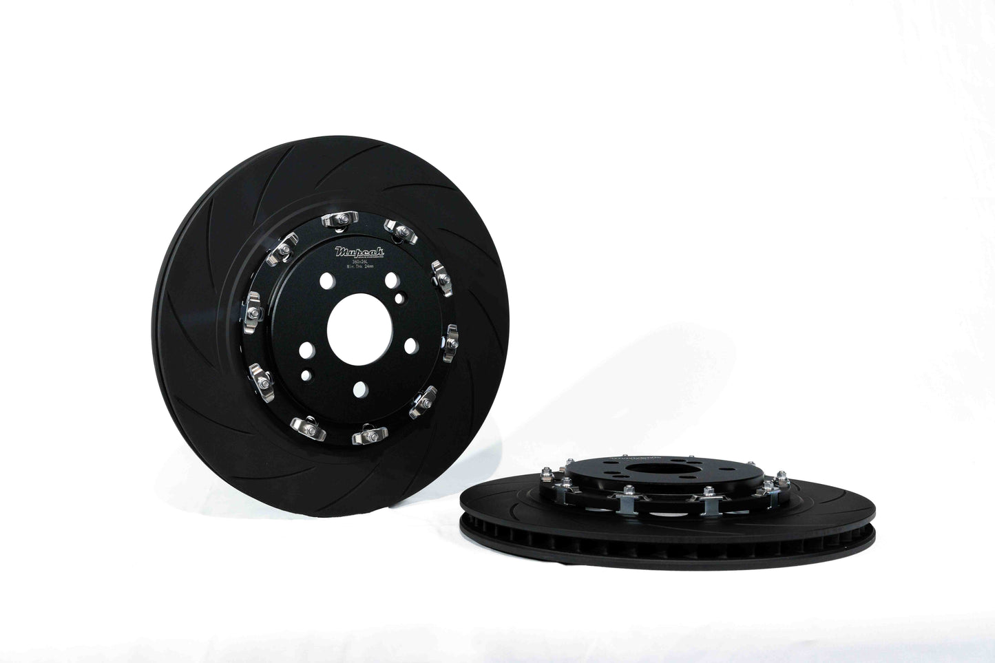MUPEAK 2-piece rotors Rear Pairs 360mm x 26mm -Mercedes Benz C63 S AMG(w205)/ AMG GT(GTS) C190