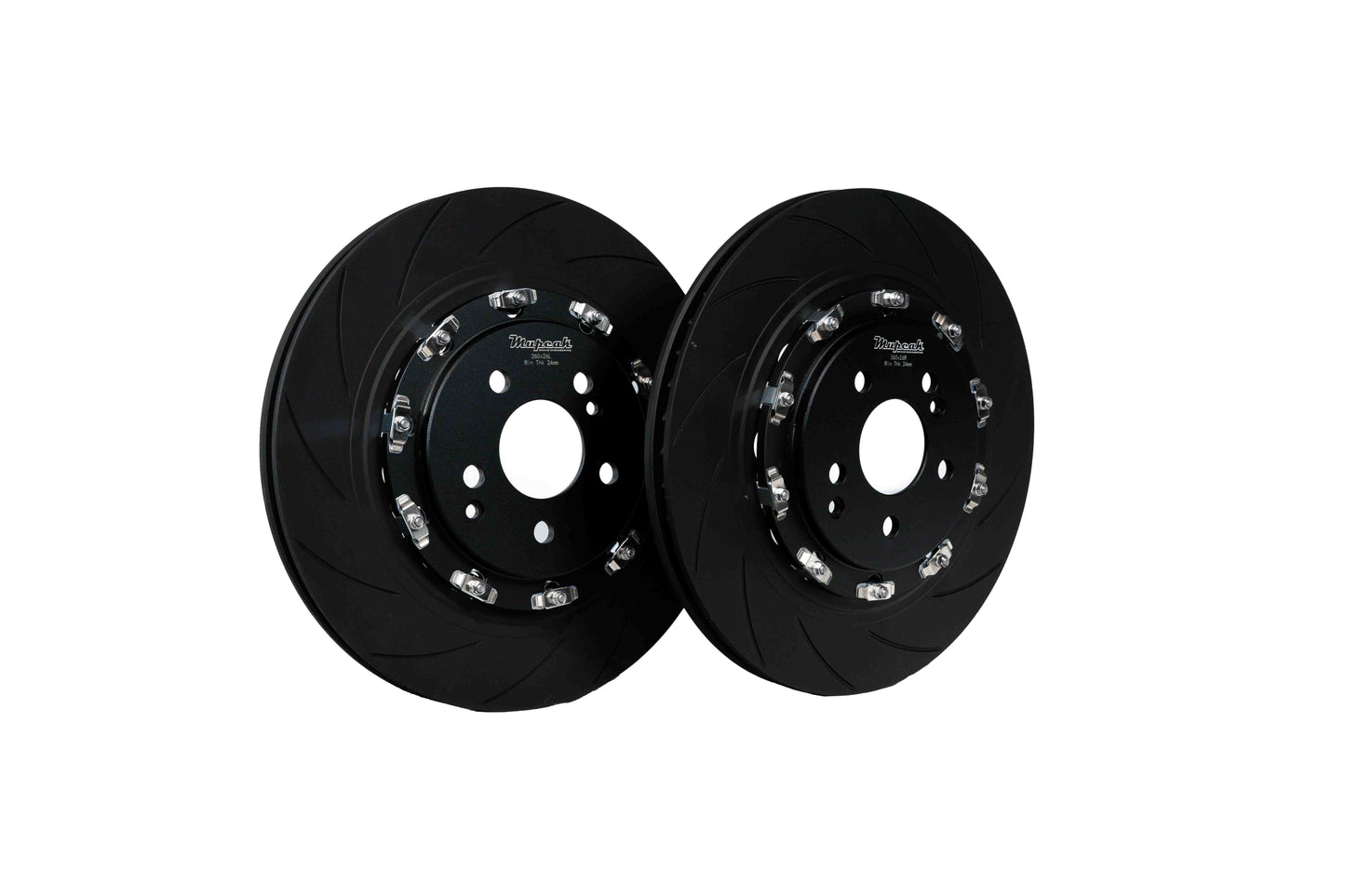 MUPEAK 2-piece rotors Rear Pairs 360mm x 26mm -Mercedes Benz C63 S AMG(w205)/ AMG GT(GTS) C190