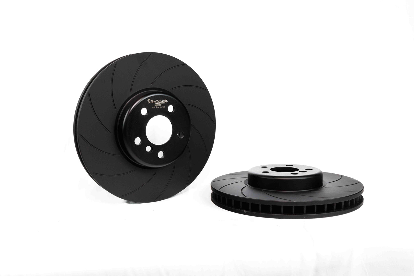 MUPEAK Slotted Performance Rotors Front - BMW 348MM /Toyota GR SUPRA/ Z4/M340