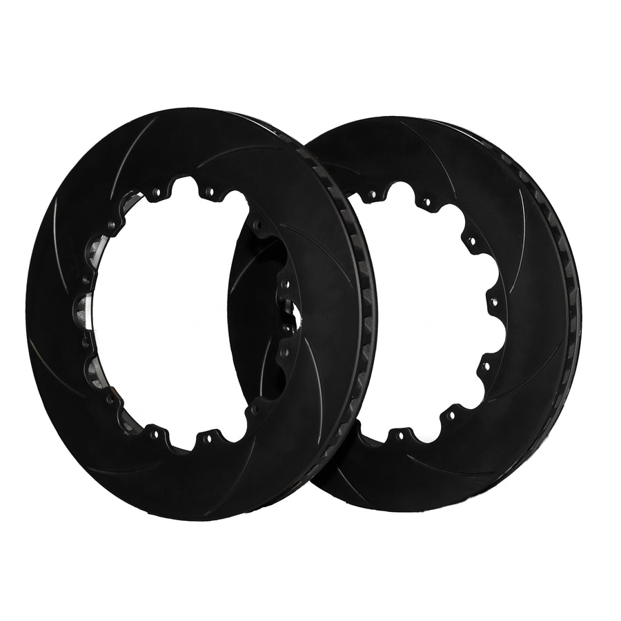 MUPEAK BBK Replacement Slotted Rotor Rings -  330*28mm Pairs